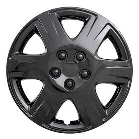 Iwc42215blk Multiple Manufactures Coast To 15 Inch 6 Spoke Gloss Black Plastic Wheel Cover Set Of 4