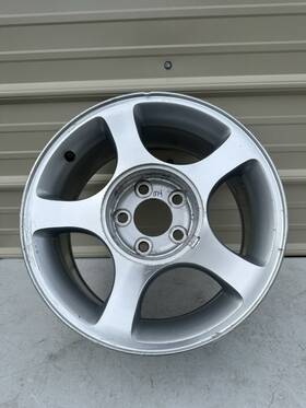 Yr3z1007aa Mustang 16 Inch 01 02 03 04 Ford 5 Spoke Machined Alloy Wheel Rim Aluminum Oem