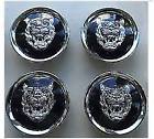 Mxd6249ca Jaguar Black Badge Growler Center Cap Set Of Genuine Oem