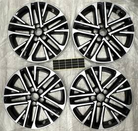 42611-aq020 Nationwide 18 Inch Dual-tone Black Silver Wheel Skins Rim Covers For 2025-2026 Toyota Camry Xle
