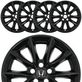 Nationwide Hubcaps Inc 18 R18 4 Fits 2026 Honda Crv Ex Only Black Inch Wheel Skins Snap On Rim Covers Hub Caps