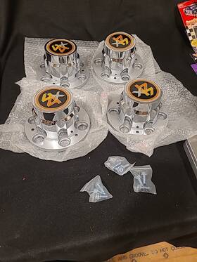 C2040r Nationwide Hubcaps Inc Chevy Gmc 4x2 6 Lug 15x8 15 Inch Truck Rally Wheel Center Hub Caps Bolt On Hubs 2wd