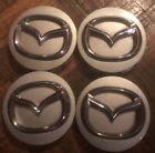 Nc7637190 Mazda Center Caps Hubcaps Wheel Emblems Badges Oem Set Of