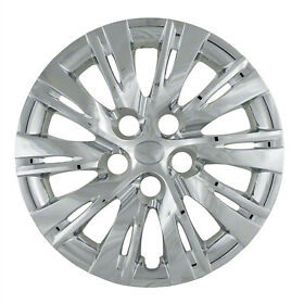 46116s New Set Of 4 16 Inch Silver 10 Spoke Aftermarket Wheel Covers