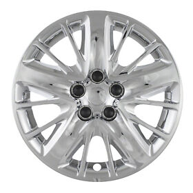 47218s New Set Of 4 18 Inch Silver 5 Double Split Spoke Aftermarket Wheel Covers