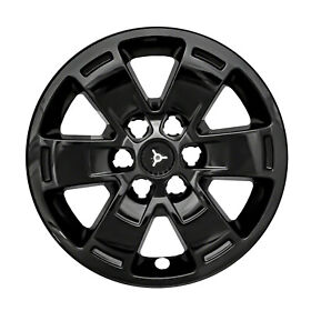 Imp444blk New Set Of Four 16inch Black Wheel Skins For Gmc Chevy Canyon Colorado