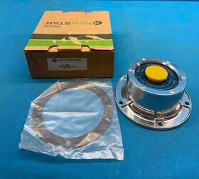 343-4013 Newstar S-b361 5 Hole Aluminum Trailer Axle Hub Cap With Gasket