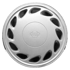 570-53055 Nissan 196743143620 Oe 15 Inch Silver Wheel Cover Fits1989-1994 240sx