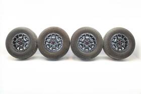 403009bu3k Nissan 22-24 Frontier Complete Set Of 17x7-1/2 Inch 6 U Soke Wheels And Tires