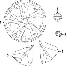 40315-5mp1d Nissan Genuine Wheel Cover