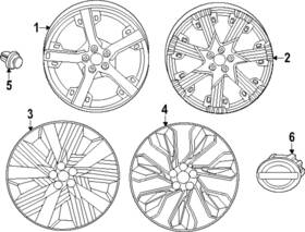 40315-7bc6a Nissan Genuine Wheel Cover