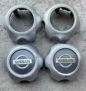 40315-7z110 Nissan 1999-2015 Xterra Frontier Oem Silver Wheel Center Cap Set Of 4