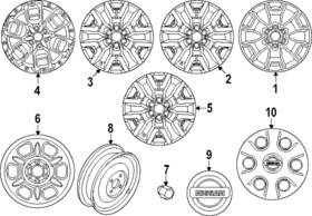 40315-9bu0a Nissan Genuine Wheel Cover