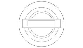 40342-62b0a Nissan Genuine Center Cap