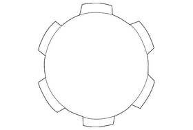 40343-31g00 Nissan Genuine Center Cap