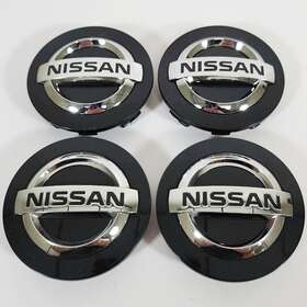 40343-5zm0a Nissan Armada / Titan 3 45/128 Inch Gray Button Center Caps Used Set/4 # 403435zm0a