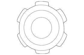 40343-7b405 Nissan Genuine Center Cap