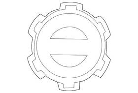 40343-7b415 Nissan Genuine Center Cap