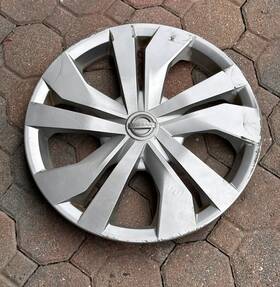 53096b Nissan 2020 2021 2022 Versa 15 Inch Wheel Cover Hubcap Silver Logo