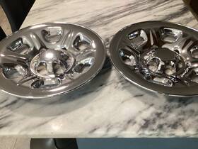 5933p-c Nissan 2 15 Inch Chrome Skin 2005-2010 Frontier 6 Spoke Steel Wheel Rims