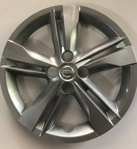 H-53100 Nissan New Kicks Hubcap / Wheelcover. 2018 - 2024 Factory Original Om. 16 Inch
