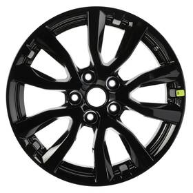 T99w1-6fl2b Nissan New Oem Genuine 2018 Rogue 17 Inch Alloy Wheel Midnight Black Rim