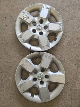 Wj-5077-b-16 Nissan Wj-5077-b-16/cnum 2012 Rogue 16 Inch Wheel Cover Full Rim Snap On Hub Caps 2