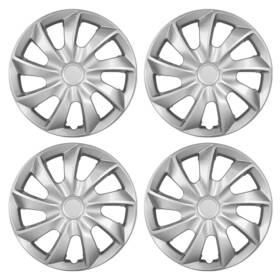 Nx Offroads 14 In/15 In/16 In/17 Inch 15 16 17 Set Of 4 Wheel Covers Full Rim Snap On Hub Caps For Truck Suv