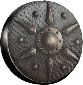 Ociovan Sptcover-shield 16in Round 16 Inch For Tire Diameter 29.5 -31.1 /76-79cm Metal Shield Viking