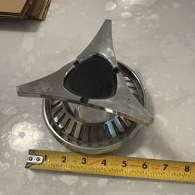 2266832 Oem 1962-1963 Dodge Dart Plymouth Wheel Center Rim Hub Cap Lug Tri Cover
