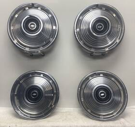 3895218 Oem Set 1967 Chevy Ii Nova 14 Inch Wheel Cover Hubcap Original