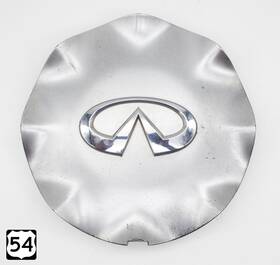 40315-eh010 Oem 2006-2007 Infiniti M35 M45 Silver Alloy 8 Spoke Center Cap / 1