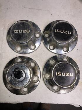 89738-9770 Oem Set Of 4 1988 - 99 Isuzu Chrome Wheel Center Caps Trooper Amigo Rodeo 906080