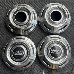 C8uz-1130-a Oem 1967-1977 Ford F250 Wheel Center Rim Hub Caps 8 Lug Dog Dish Covers 4x4