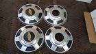Oem Chevy Truck Van Dog Dish Hubcaps Totally Original Used