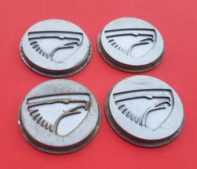 Mb624415 Oem 1990-1994 Eagle Talon 4 Wheel Rim Hubcap Hub Cap Center Cover Plug Set C16