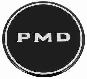 K151798 Oer Black Pmd Logo R15 Wheel Center Cap Decal For 1967-1981 Firebird Gto Grand Prix