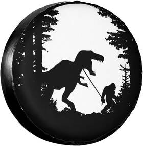 Ftc6g14 Ogkdlew Dinosaur Bigfoot Rv Spare Tire Cover Wheel 14 Inch