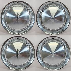 00415121 Oldsmobile 1974-1976 Cutlass # 4039 15 Inch Hubcaps / Wheel Covers Set/4