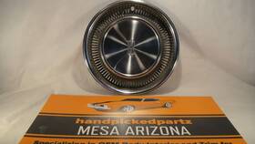 196598 Oldsmobile 1977-1979 Delta 88 Oem Inset Rib Chrome 15 Inch Hubcap