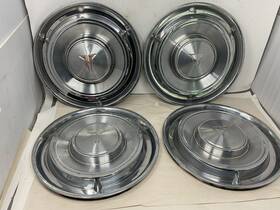 4440 Oldsmobile #4440 1961-1965 Cutlass F85 13 Inch Stainless Wheel Cover Set Of 4