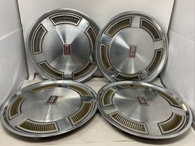 570-04080 Oldsmobile Wheel Cover Hub Cap Rwd Slot Type Fits 81-88 Cutlass Lot Of 4