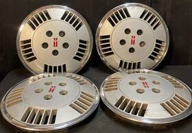Ppyo-65726 Oldsmobile 1983-91 Cutlass Supreme Ciera Firenza 14 Inch Hubcaps Lot Of 4
