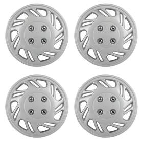 Oncarmotor 13933644 13 Inch Universal Hub Caps Wheel Cover Kit Snap For 4 Lug R13 Tire