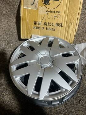 Wchc-61124-16sl Oxgord Qty 4 Hub-cap For 06-11 Saab 43346 Wheel Cover 16 Inch Snap On Silver