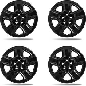 Pan-v22-115 Paanlok Gloss Black Wheel Covers 17 Inch For 2006-2012 Toyota Rav4 Hubcaps 4-pack