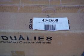 43-2608 Pacific Dualies Ford F350 17 Inch 2005-2024 Dually Wheel Simulators Fronts Only
