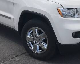 343x Pacific Rim Set Of 4 Chrome Wheel Skin Cover Fits 11-13 Jeep Grand Cherokee 17in 5 Lug