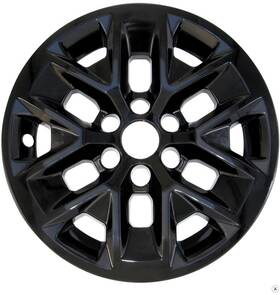 6024gba Pacific Rim Wheel Covers 16 Inch Black Abs 4 Pcs. Fits Nissan Frontier 2023-2024 23 24