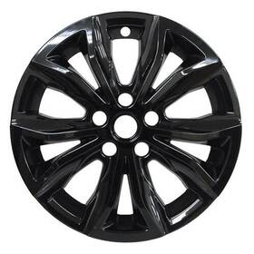 7119gbb Pacific Rim Wheel Covers 17 Inch Black Abs 4 Pcs.. Fits Chevy Malibu 1lt 19 20 21 22 23 24 25